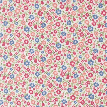 Cat Named Stitch by MODA - Cream Lucky 